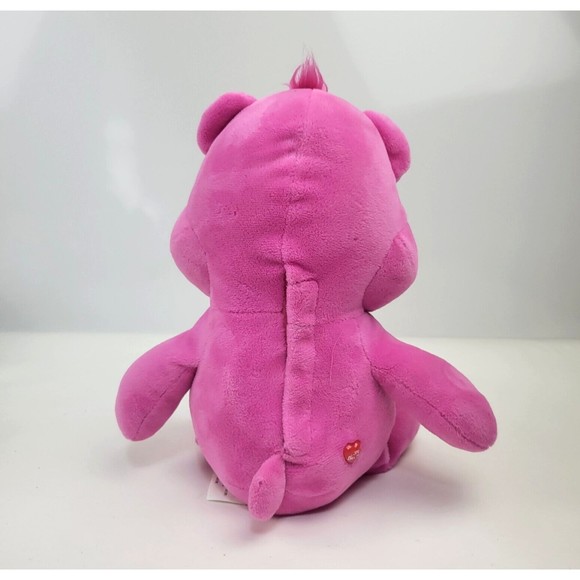 Care Bears Pink Cheer Bear Hug and Giggle Rainbow Plush Giggles Sound 13" 2018 - Picture 6 of 15